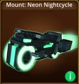 Trove::Items : Mount Neon Nightcycle
