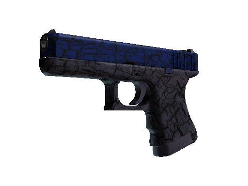 ::Items : Glock-18 | Blue Fissure (Field-Tested)