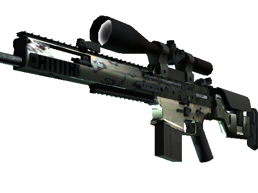 ::Items : SCAR-20 | Army Sheen (Factory New)