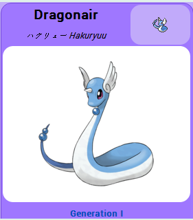 Pokémon GO::Items : Dragonair-NO.148