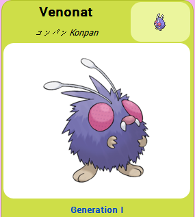 Pokémon GO::Items : Venonat-NO.048= 4 Venonat CANDY