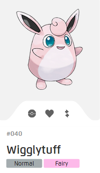 Pokémon GO::Items : Wigglytuff-NO.040 - IV 90%+