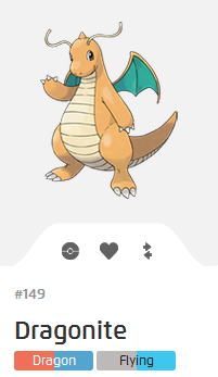 Pokémon GO::Items : Dragonite-NO.149 - IV 100%