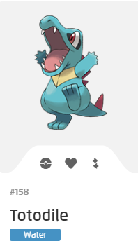 ::Items : Totodile-NO.158= 4 Abra CANDY