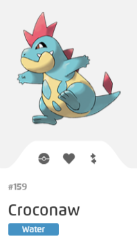 Pokémon GO::Items : Croconaw-NO.159