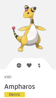 Pokémon GO::Items : Ampharos-NO.181