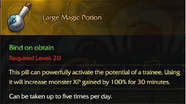 Revelation Online::Items : Large Magic Potion*10PCS