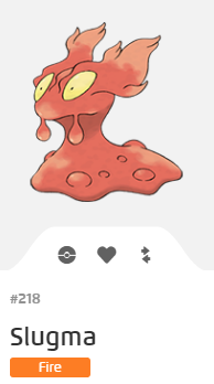 Pokémon GO::Items : Slugma-NO.218= 4 Abra CANDY