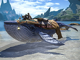 FFXIV::Items : Mount: Indigo Whale (Account-wide)