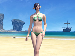 FFXIV::Items : Women's Green Summer Set