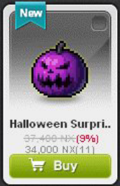Maple Story::Items : Halloween Surprise Style Box