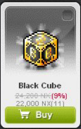 Maple Story::Items : Black Cube