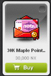 Maple Story::Items : 30K Maple Point