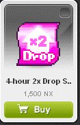 Maple Story::Items : 4-hour 2x Drop Special Coupon