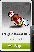 Maple Story::Items : Fatigue Reset Drink*5