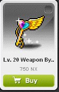 Maple Story::Items : Lv.20 Weapon Bypass Key*20