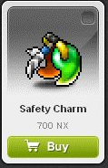 Maple Story::Items : Safety Charm*5