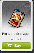 Maple Story::Items : Portable Storage (1-day)*20