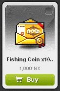 Maple Story::Items : Fishing Coin x50 Coupon
