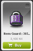 Maple Story::Items : Item Guard 365 Days