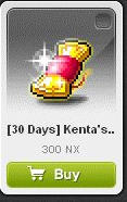 Maple Story::Items : 30 Days Kenta's Magic Rope*20