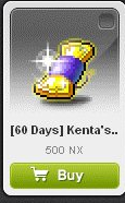 Maple Story::Items : 60 Days Kenta's Magic Rope*10