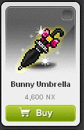 Maple Story::Items : Bunny Umbrella