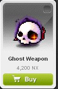 Maple Story::Items : Ghost Weapon
