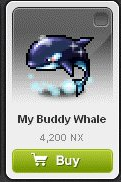 Maple Story::Items : My Buddy Whale