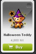 Maple Story::Items : Halloween Teddy