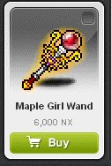 Maple Story::Items : Maple Girl Wand