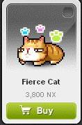 Maple Story::Items : Fierce Cat