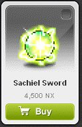 Maple Story::Items : Sachiel Sword