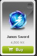 Maple Story::Items : Janus Sword