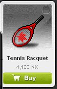 Maple Story::Items : Tennis Racquet