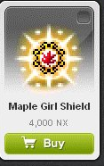 Maple Story::Items : Maple Girl Shield