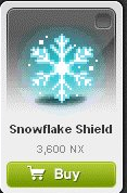 Maple Story::Items : Snowflake Shield
