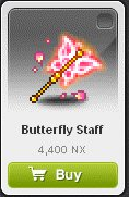 Maple Story::Items : Butterfly Staff