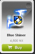 Maple Story::Items : Blue Shiner