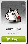 Maple Story::Items : White Tiger