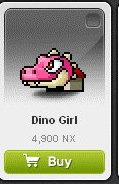 Maple Story::Items : Dino Girl