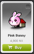 Maple Story::Items : Pink Bunny