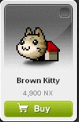 Maple Story::Items : Brown Kitty