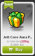 Maple Story::Items : Jett Core Aura Package