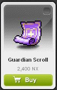 Maple Story::Items : Guardian Scroll*2