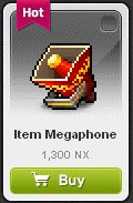 Maple Story::Items : Item Megaphone*5