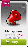 Maple Story::Items : Megaphone*11