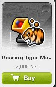 Maple Story::Items : Roaring Tiger Megaphoe*5