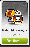 Maple Story::Items : Diablo Messenger*5