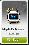 Maple Story::Items : Maple TV Messenger*5